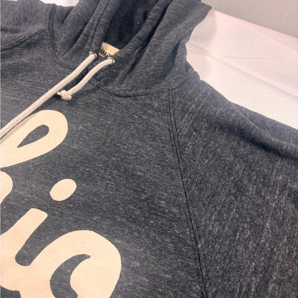 Men's Homage Ohio Script Hoodie Heather Gray Size Extra Large XL Small Hole Warm - Picture 1 of 11